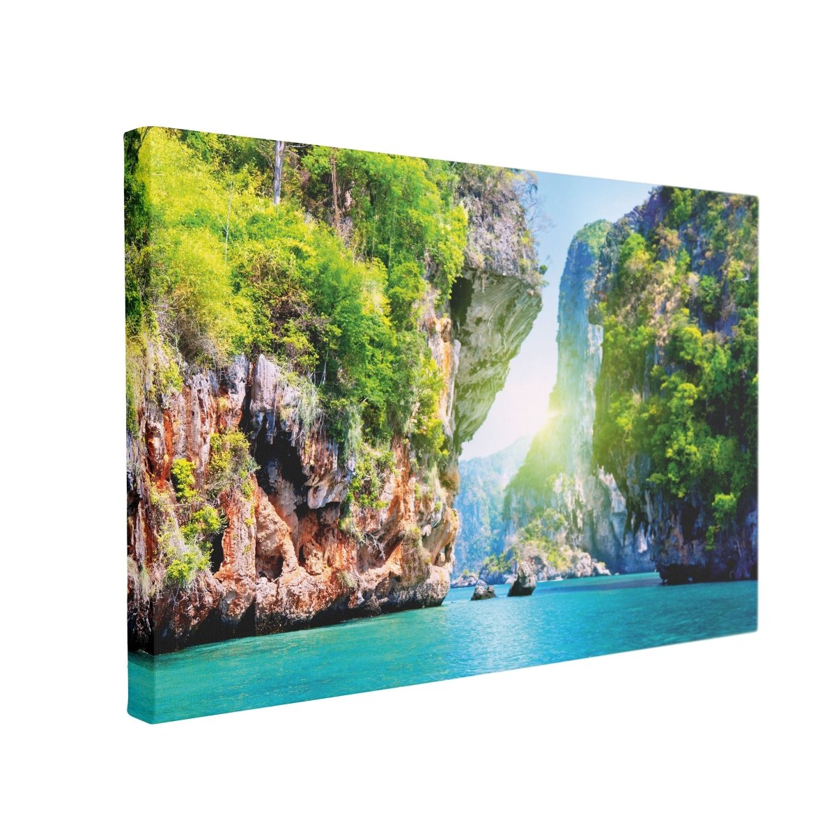 Tablou Canvas Ocean Mountains - clevny.ro